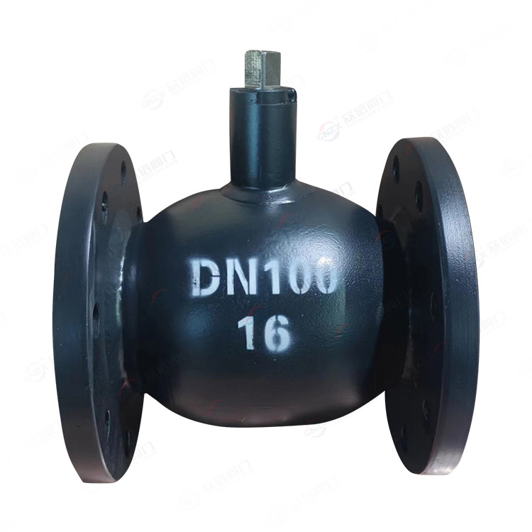 Fully welded flange ball valve