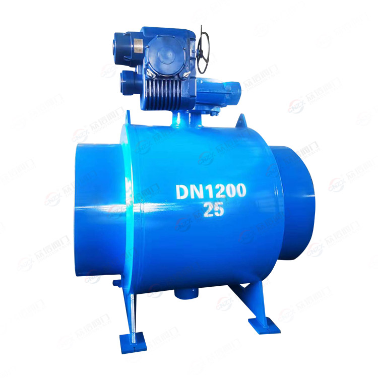 Electric fully welded ball valve
