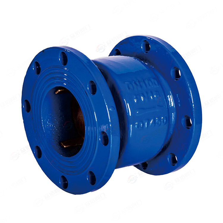 Silencing check valve