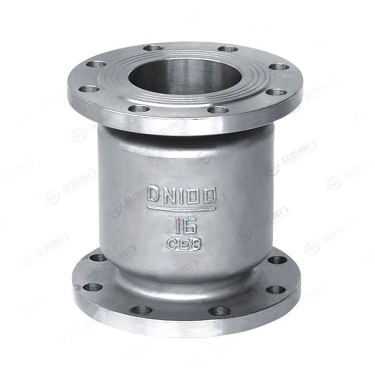 Vertical check valve