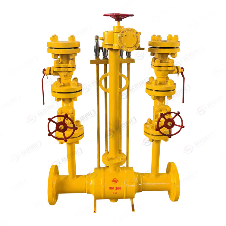 Pipeline fully welded ball valve