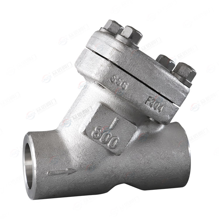 Forged steel butt welded Y-shaped filter