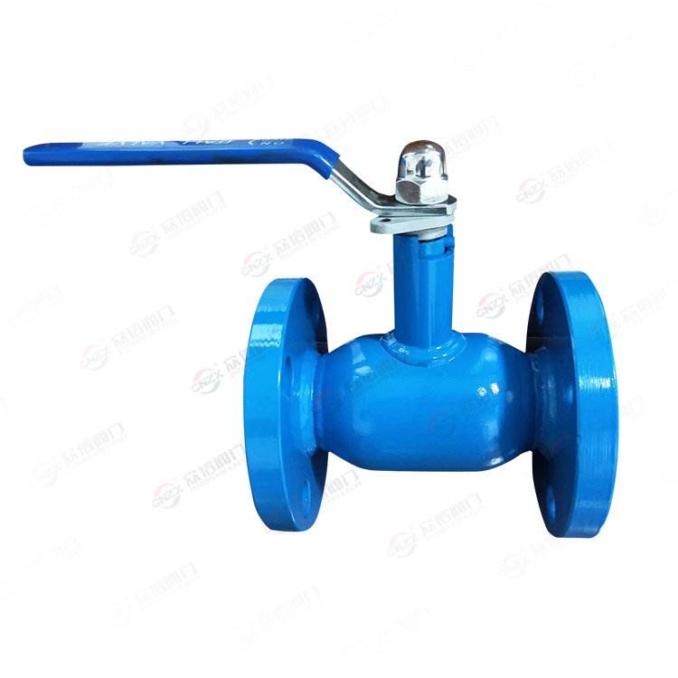 Fully welded flange ball valve