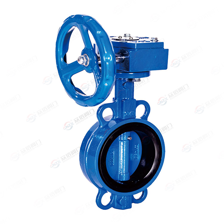 D371X clamp worm gear butterfly valve