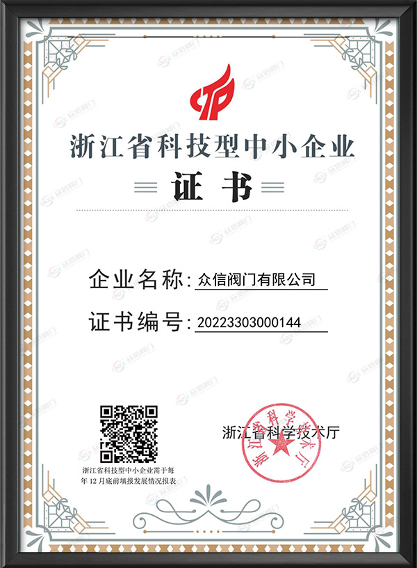 浙江省科技型中小企业