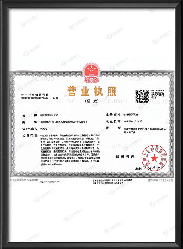 Business license